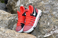 Dětské basketbalové boty Nike Zoom KD 10 Red Velvet